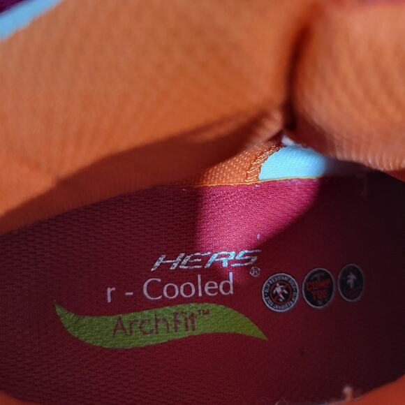 Skechers Work Max Cushioning Arch Fit Composite  Toe  Pink Suede Size 7 - Picture 10 of 13